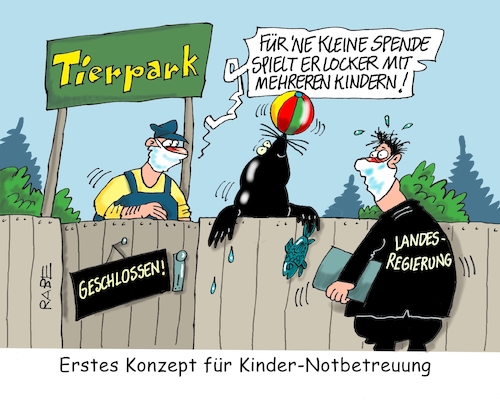 Cartoon: Seehundtrick (medium) by RABE tagged virus,corona,pandemie,coronakrise,rabe,ralf,böhme,cartoon,karikatur,pressezeichnung,farbcartoon,tagescartoon,viren,virenschutz,mundschutz,desinfektion,föderal,föderalismus,ländersache,schulstart,notbetreuung,kindernotbetreuung,kita,zoo,tierpark,robbe,seehund,ball,virus,corona,pandemie,coronakrise,rabe,ralf,böhme,cartoon,karikatur,pressezeichnung,farbcartoon,tagescartoon,viren,virenschutz,mundschutz,desinfektion,föderal,föderalismus,ländersache,schulstart,notbetreuung,kindernotbetreuung,kita,zoo,tierpark,robbe,seehund,ball