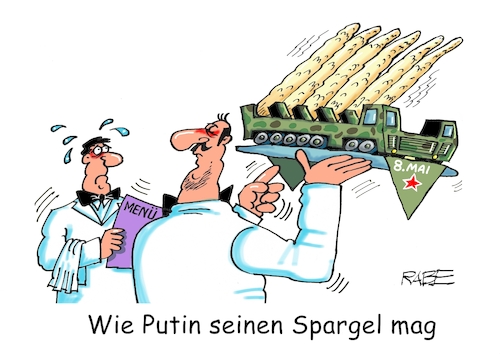 Cartoon: Serviervorschlag (medium) by RABE tagged usa,biden,telefonat,putin,moskau,kreml,kremlchef,rabe,ralf,böhme,cartoon,karikatur,pressezeichnung,farbcartoon,tagescartoon,ukraine,ukrainekrise,nato,telefonleitung,gipfel,ukrainegipfel,macron,militärparade,roter,platz,raketenträger,atomwaffen,ukrainekrieg,spargel,machtdemonstration,atomraketen,spargelzeit,spargelstangen,spargelesser,kellner,ober,bedienung,serviervorschlag,usa,biden,telefonat,putin,moskau,kreml,kremlchef,rabe,ralf,böhme,cartoon,karikatur,pressezeichnung,farbcartoon,tagescartoon,ukraine,ukrainekrise,nato,telefonleitung,gipfel,ukrainegipfel,macron,militärparade,roter,platz,raketenträger,atomwaffen,ukrainekrieg,spargel,machtdemonstration,atomraketen,spargelzeit,spargelstangen,spargelesser,kellner,ober,bedienung,serviervorschlag