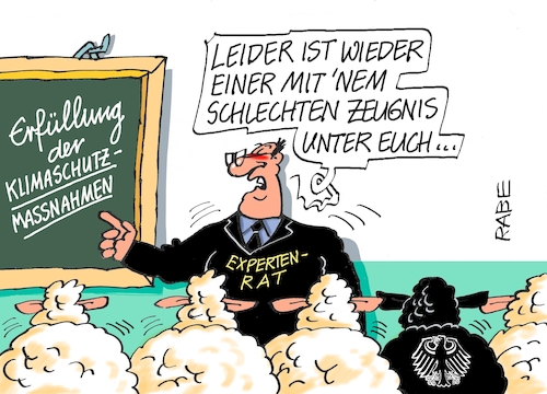 Cartoon: Sitzenbleiber (medium) by RABE tagged klima,klimaziele,klimawende,ampel,wissing,streit,umsetzung,rabe,ralf,böhme,cartoon,karikatur,pressezeichnung,farbcartoon,tagescartoon,dürre,klimakatastrophe,wüste,trockenheit,klimaschutz,klimaschutzmassnahmen,deutschland,verfehlung,neuausrichtung,expertenrat,fehler,schaf,schafe,wolle,schwarz,lehrer,schüler,klima,klimaziele,klimawende,ampel,wissing,streit,umsetzung,rabe,ralf,böhme,cartoon,karikatur,pressezeichnung,farbcartoon,tagescartoon,dürre,klimakatastrophe,wüste,trockenheit,klimaschutz,klimaschutzmassnahmen,deutschland,verfehlung,neuausrichtung,expertenrat,fehler,schaf,schafe,wolle,schwarz,lehrer,schüler