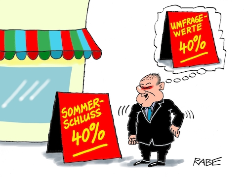 Cartoon: Sommerschluss (medium) by RABE tagged ampel,ampelregierung,rot,grün,gelb,fdp,spd,grüne,rabe,ralf,böhme,cartoon,karikatur,pressezeichnung,farbcartoon,tagescartoon,pöbelei,pöbler,bestrafung,regelung,beschimpfung,bundestag,abgeordnete,olaf,scholz,kanzler,umfragewerte,umfragetief,beliebtheit,sommerschluss,sommerschlussverkauf,schnäppchen,ampel,ampelregierung,rot,grün,gelb,fdp,spd,grüne,rabe,ralf,böhme,cartoon,karikatur,pressezeichnung,farbcartoon,tagescartoon,pöbelei,pöbler,bestrafung,regelung,beschimpfung,bundestag,abgeordnete,olaf,scholz,kanzler,umfragewerte,umfragetief,beliebtheit,sommerschluss,sommerschlussverkauf,schnäppchen