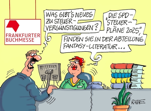 Cartoon: SPD Schmöcker (medium) by RABE tagged ampel,ampelregierung,rot,grün,gelb,fdp,spd,grüne,rabe,ralf,böhme,cartoon,karikatur,pressezeichnung,farbcartoon,tagescartoon,inflation,einkommen,rente,rentenpaket,bruch,streit,neuwahlen,frankfurt,buchmesse,main,steuervergünstigung,fantasy,fantasyroman,wahlprogramm,ampel,ampelregierung,rot,grün,gelb,fdp,spd,grüne,rabe,ralf,böhme,cartoon,karikatur,pressezeichnung,farbcartoon,tagescartoon,inflation,einkommen,rente,rentenpaket,bruch,streit,neuwahlen,frankfurt,buchmesse,main,steuervergünstigung,fantasy,fantasyroman,wahlprogramm