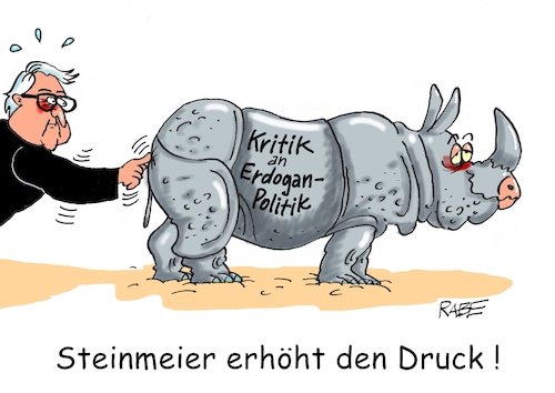 Steinmeier drückt