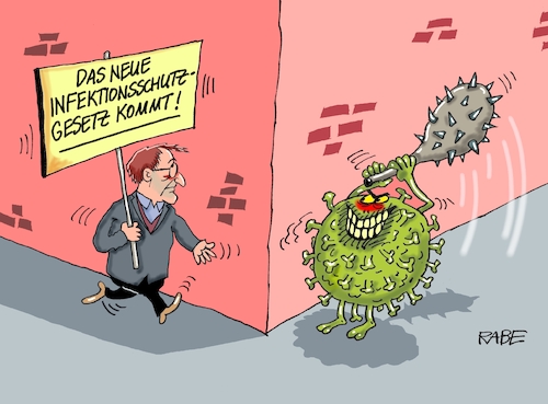 Cartoon: Strafe folgt auf dem Fuße (medium) by RABE tagged corona,kliniken,intensivbetten,überbelegung,omikron,infrastruktur,übernbelastung,domino,dominosteine,dominospiel,impfpflicht,boostern,boosterimpfung,apothekenumschau,apotheke,apotheken,coronaimpfung,infektionsschutzgesetz,herbst,karl,lauterbach,transparent,schild,ecke,eckenwitz,corona,kliniken,intensivbetten,überbelegung,omikron,infrastruktur,übernbelastung,domino,dominosteine,dominospiel,impfpflicht,boostern,boosterimpfung,apothekenumschau,apotheke,apotheken,coronaimpfung,infektionsschutzgesetz,herbst,karl,lauterbach,transparent,schild,ecke,eckenwitz