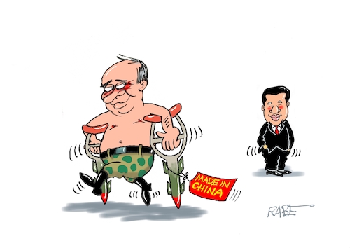 Cartoon: Stütze (medium) by RABE tagged merz,kanzler,koalition,union,spd,klingbeil,cartoon,karikatur,pressezeichnung,farbcartoon,tagescartoon,db,bahn,frühling,frühjahr,frühjahrsputz,ice,zug,blumenkasten,blumenkästen,esc,songcontest,putin,russland,kreml,ukraine,ukrainekrieg,china,peking,xi,jinping,waffen,raketen,waffenlieferung,krücke,gehhilfe,merz,kanzler,koalition,union,spd,klingbeil,cartoon,karikatur,pressezeichnung,farbcartoon,tagescartoon,db,bahn,frühling,frühjahr,frühjahrsputz,ice,zug,blumenkasten,blumenkästen,esc,songcontest,putin,russland,kreml,ukraine,ukrainekrieg,china,peking,xi,jinping,waffen,raketen,waffenlieferung,krücke,gehhilfe