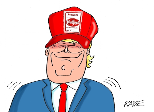 Cartoon: Trump beklebt (medium) by RABE tagged trump,biden,usa,vorwahlen,präsidentschaftswahl,rabe,ralf,böhme,cartoon,karikatur,pressezeichnung,farbcartoon,tagescartoon,wahrsagerin,kugel,katze,kater,joe,donald,kaution,gerichtsverfahren,fristablauf,pfändung,pfändungssiegel,kuckkuck,dachmütze,basecap,trump,biden,usa,vorwahlen,präsidentschaftswahl,rabe,ralf,böhme,cartoon,karikatur,pressezeichnung,farbcartoon,tagescartoon,wahrsagerin,kugel,katze,kater,joe,donald,kaution,gerichtsverfahren,fristablauf,pfändung,pfändungssiegel,kuckkuck,dachmütze,basecap