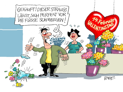 Cartoon: Valentin III (medium) by RABE tagged valentin,valentinstag,valentinsblumen,blumen,blumengeschäft,blumemladen,schnittblumen,blumenstrauß,rabe,ralf,böhme,cartoon,karikatur,pressezeichnung,farbcartoon,tagescartoon,liebe,herz,februar,libste,liebster,geschenke,liebesbeweiß,linke,landtag,thüringen,kemmerich,ministerpräsident,fdp,afd,füsse,hening,welsow,valentin,valentinstag,valentinsblumen,blumen,blumengeschäft,blumemladen,schnittblumen,blumenstrauß,rabe,ralf,böhme,cartoon,karikatur,pressezeichnung,farbcartoon,tagescartoon,liebe,herz,februar,libste,liebster,geschenke,liebesbeweiß,linke,landtag,thüringen,kemmerich,ministerpräsident,fdp,afd,füsse,hening,welsow