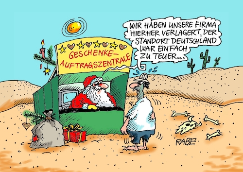 Cartoon: Verlagerung (medium) by RABE tagged ampel,ampelregierung,rot,grün,gelb,fdp,spd,grüne,rabe,ralf,böhme,cartoon,karikatur,pressezeichnung,farbcartoon,tagescartoon,inflation,einkommen,rente,rentenpaket,bruch,streit,neuwahlen,stagnation,wirtschaftsflaute,weihnachten,weihnachtsmann,geschenke,wüste,sand,ampel,ampelregierung,rot,grün,gelb,fdp,spd,grüne,rabe,ralf,böhme,cartoon,karikatur,pressezeichnung,farbcartoon,tagescartoon,inflation,einkommen,rente,rentenpaket,bruch,streit,neuwahlen,stagnation,wirtschaftsflaute,weihnachten,weihnachtsmann,geschenke,wüste,sand