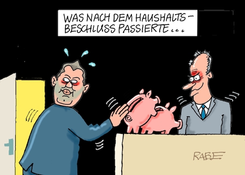 Cartoon: Von Fall zu Falle (medium) by RABE tagged merz,union,kanzler,fritze,koalition,spd,klingbeil,bundesregierung,rabe,ralf,böhme,cartoon,karikatur,pressezeichnung,farbcartoon,tagescartoon,trump,putin,krisen,tv,nachrichten,finanzminister,haushalt,haushaltsdebatte,schulden,schuldenfalle,schuldenloch,kredit,milliarden,sparschwein,vermehrung,merz,union,kanzler,fritze,koalition,spd,klingbeil,bundesregierung,rabe,ralf,böhme,cartoon,karikatur,pressezeichnung,farbcartoon,tagescartoon,trump,putin,krisen,tv,nachrichten,finanzminister,haushalt,haushaltsdebatte,schulden,schuldenfalle,schuldenloch,kredit,milliarden,sparschwein,vermehrung