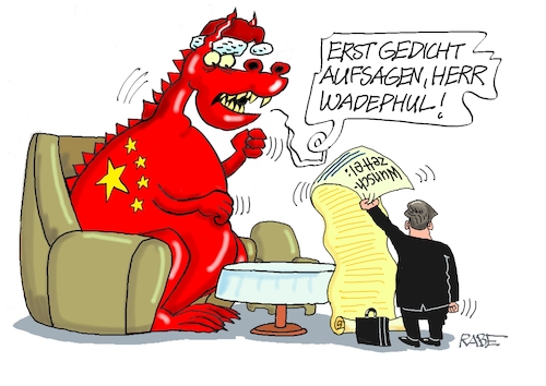 Cartoon: Wadephul dichtet (medium) by RABE tagged merz,union,kanzler,fritze,koalition,spd,klingbeil,bundesregierung,rabe,ralf,böhme,cartoon,karikatur,pressezeichnung,farbcartoon,tagescartoon,trump,putin,krisen,tv,nachrichten,waschmaschine,wadephul,außenminister,deutschland,china,peking,handel,drache,weihnachten,gedicht,weihnachtsgedicht,erden,rohstoffe,chips,wunschliste,wunschzettel,merz,union,kanzler,fritze,koalition,spd,klingbeil,bundesregierung,rabe,ralf,böhme,cartoon,karikatur,pressezeichnung,farbcartoon,tagescartoon,trump,putin,krisen,tv,nachrichten,waschmaschine,wadephul,außenminister,deutschland,china,peking,handel,drache,weihnachten,gedicht,weihnachtsgedicht,erden,rohstoffe,chips,wunschliste,wunschzettel