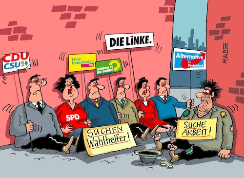 Cartoon: Wahlhelfer (medium) by RABE tagged martin,schulz,spd,wahlkampf,bundestagswahl,beamte,rentenkasse,rabe,ralf,böhme,cartoon,karikatur,pressezeichnung,farbcartoon,tagescartoon,rentner,nahles,gleichberechtigung,bundestagswahlkampf,umfragetief,kanzlerkandidat,parteien,linke,afd,grüne,union,fdp,cdu,csu,schilder,arbeit,bettler,obdachloser,wahlbüro,stimmauszählung,briefwahl,martin,schulz,spd,wahlkampf,bundestagswahl,beamte,rentenkasse,rabe,ralf,böhme,cartoon,karikatur,pressezeichnung,farbcartoon,tagescartoon,rentner,nahles,gleichberechtigung,bundestagswahlkampf,umfragetief,kanzlerkandidat,parteien,linke,afd,grüne,union,fdp,cdu,csu,schilder,arbeit,bettler,obdachloser,wahlbüro,stimmauszählung,briefwahl