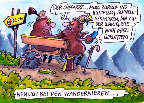 Cartoon: Wandernieren (medium) by RABE tagged organspende,gesundheitsminister,bahr,fdp,organspendeskandal,organentnahme,bundesärztekammer,organspender,kontrolle,transparenz,transplantation,transplantationsmedizin,transplantationszentrum,spender,niere,spenderniere,spenderherz,nierenbecken,wanderniere,nierensteine,organempfänger,klinken,krankenkassen,warteliste,vergabekriterien,manipulation,schnellverfahren,uniklinik,ärzte,patienten,chefarzt,bestechung,bestechungsgelder,klinikum,verfahren,berge,wandern,alpen,urlaub,wanderschuhe,organspende,transplantation,betrug,bestechung,korruption,organhandel,warteliste,kriminalität,herzlos