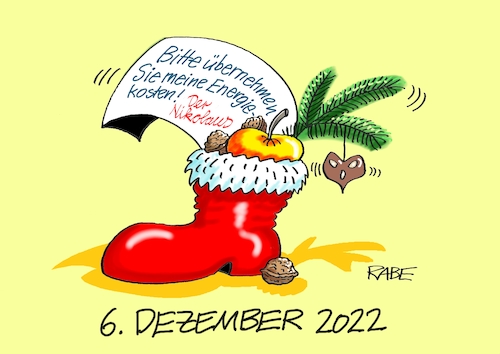 Cartoon: Was in die Schuhe geschoben (medium) by RABE tagged weihnachten,weihnachtsfest,weihnachtsmann,weihnachtsmänner,bart,geschenkesack,rabe,ralf,böhme,cartoon,karikatur,pressezeichnung,farbcartoon,tagescartoon,kurzarbeit,bürgergeld,leiharbei,kurzarbeiter,nikolaus,nikolaustag,nikolausstiefel,energiekosten,energiekostenübernahme,gaspeisdeckel,strompreisdeckel,stiefel,nüsse,äpfel,süßes,weihnachten,weihnachtsfest,weihnachtsmann,weihnachtsmänner,bart,geschenkesack,rabe,ralf,böhme,cartoon,karikatur,pressezeichnung,farbcartoon,tagescartoon,kurzarbeit,bürgergeld,leiharbei,kurzarbeiter,nikolaus,nikolaustag,nikolausstiefel,energiekosten,energiekostenübernahme,gaspeisdeckel,strompreisdeckel,stiefel,nüsse,äpfel,süßes