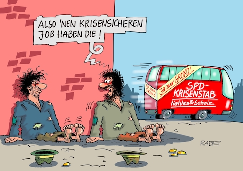 Cartoon: Werbe Kaffeefahrt (medium) by RABE tagged sonderparteitag,spd,martin,schulz,ja,groko,koalitionsverhandlungen,rabe,ralf,böhme,cartoon,karikatur,pressezeichnung,farbcartoon,tagescartoon,merkel,union,koalitionsgespräche,basis,mitgliederbefragung,urabstimmung,jusos,andrea,nahles,olaf,scholz,werbung,werbeveranstaltung,parteibuch,kaffeefahrt,bus,busunternehmen,parteispitze,mitgliederentscheid,bettler,krise,job,werbeoffensive,sonderparteitag,spd,martin,schulz,ja,groko,koalitionsverhandlungen,rabe,ralf,böhme,cartoon,karikatur,pressezeichnung,farbcartoon,tagescartoon,merkel,union,koalitionsgespräche,basis,mitgliederbefragung,urabstimmung,jusos,andrea,nahles,olaf,scholz,werbung,werbeveranstaltung,parteibuch,kaffeefahrt,bus,busunternehmen,parteispitze,mitgliederentscheid,bettler,krise,job,werbeoffensive