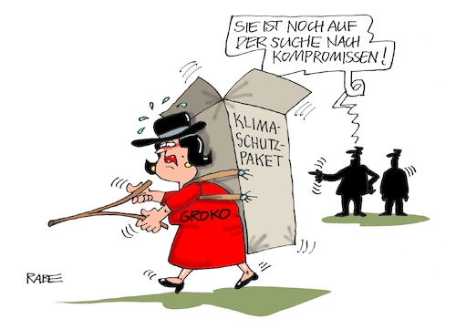 Cartoon: Wünschelrutenklimaschutz (medium) by RABE tagged klimawandel,umwelt,umweltministerin,schulze,sp,klimapreis,heizung,auto,rabe,ralf,böhme,cartoon,karikatur,pressezeichnung,farbcartoon,tagescartoon,brücke,bettler,verkehr,klimaprämie,friday,for,future,klimaschutzpaket,klimapaket,wünschelrute,groko,spd,union,cdu,csu,klimakanzlerin,klimakabinett,klimawandel,umwelt,umweltministerin,schulze,sp,klimapreis,heizung,auto,rabe,ralf,böhme,cartoon,karikatur,pressezeichnung,farbcartoon,tagescartoon,brücke,bettler,verkehr,klimaprämie,friday,for,future,klimaschutzpaket,klimapaket,wünschelrute,groko,spd,union,cdu,csu,klimakanzlerin,klimakabinett