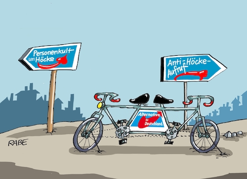 Cartoon: Zereissprobe (medium) by RABE tagged höcke,afd,meuthen,flügel,flügelkämpfe,personenkut,anti,rabe,ralf,böhme,cartoon,karikatur,pressezeichnung,farbcartoon,tagescartoon,tandem,fahrrad,gauland,storch,rechte,neonazis,extremisten,gesinnung,höcke,afd,meuthen,flügel,flügelkämpfe,personenkut,anti,rabe,ralf,böhme,cartoon,karikatur,pressezeichnung,farbcartoon,tagescartoon,tandem,fahrrad,gauland,storch,rechte,neonazis,extremisten,gesinnung