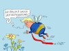 Cartoon: Bestäuber Trump (small) by RABE tagged donald,trump,kamala,harris,präsidentschaftswahl,usa,wahlkampf,joe,biden,rabe,ralf,böhme,cartoon,karikatur,pressezeichnung,farbcartoon,tagescartoon,bestäubung,befruchtung,befruchter,demokraten,republikaner,wahlsieger,biene,hummel,blume