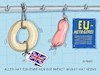Cartoon: Brexitverlängerung (small) by RABE tagged brexit,eu,insel,may,britten,austritt,rabe,ralf,böhme,cartoon,karikatur,pressezeichnung,farbcartoon,tagescartoon,bauhaus,baukasten,bauklötzer,plan,referendum,februar,irre,irrsinn,wurst,metzgerei,ende