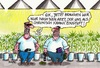 Cartoon: Cannabisanbau (small) by RABE tagged cannabis,hanfpflanze,cannabisanbau,hausgebrauch,legal,gericht,patienten,drogen,erlaubnis,rabe,ralf,böhme,cartoon,karikatur,pressezeichnung,farbcartoon,tagescartoon,hanfplantage,dealer,eigentherapie,schmerztherapie,therapiezwecke,dröhnung,rausch,trip,notlö
