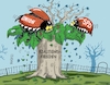 Cartoon: Fraßstellen (small) by RABE tagged merz,kanzler,koalition,union,spd,klingbeil,cartoon,karikatur,pressezeichnung,farbcartoon,tagescartoon,db,bahn,frühling,frühjahr,frühjahrsputz,ice,zug,blumenkasten,blumenkästen,koalitionsfrieden,haushalt,reform,streit,uneinigkeit,umfragewerte,krise,bündnis,neuwahlen,baum,blätter,mai,maikäfer,insekt,käfer