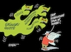 Cartoon: Grüngasquote (small) by RABE tagged merz,kanzler,koalition,union,spd,klingbeil,cartoon,karikatur,pressezeichnung,farbcartoon,tagescartoon,bürokratie,verwaltung,beamte,modernisierung,monster,drachen,schwert,holzschwert,nägel,säge,heizungsreform,heizungsgesetz,grüngas,grüngasquote,habeck,reiche,spahn,gespenst,spuk,klimaziel,verbraucher,kosten,gas,gaslobby