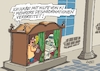 Cartoon: KI Beichte (small) by RABE tagged merz,kanzler,koalition,union,spd,klingbeil,cartoon,karikatur,pressezeichnung,farbcartoon,tagescartoon,db,bahn,frühling,frühjahr,frühjahrsputz,ice,zug,blumenkasten,blumenkästen,esc,songcontest,kirche,papst,religion,beichte,beichtgeheimnis,beichtstuhl,pfarrer,ki,intelligenz,roboter,internet,fake,deepfake,falschmeldung,desinformationen