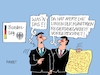 Cartoon: Linientreu (small) by RABE tagged merz,groko,spd,union,posten,postenvergabe,rabe,ralf,böhme,cartoon,karikatur,pressezeichnung,farbcartoon,tagescartoon,schaufenster,deko,umbau,laden,ladenhüter,regierungsbildung,regierungserklärung,regierungsarbeit,linien,bundestag