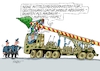 Cartoon: Maibaum II (small) by RABE tagged trump,präsident,usa,donald,einmarsch,erstürmung,cartoon,karikatur,pressezeichnung,rabe,ralf,böhme,farbcartoon,tagescartoon,venezuela,südamerika,maduro,regimewechsel,weltordnung,kongress,völkerrecht,duetschlan,raketenpläne,mittelstreckenraketen,abschußrampe,lkw,mai,maifeier,maibaum