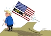 Cartoon: Minneapolis (small) by RABE tagged trump,präsident,usa,donald,einmarsch,erstürmung,cartoon,karikatur,pressezeichnung,rabe,ralf,böhme,farbcartoon,tagescartoon,venezuela,südamerika,maduro,regimewechsel,weltordnung,kongress,völkerrecht,minneapolis,minnesota,ice,polizeieinsatz,tötung,bürger,flagge,polizei,polizeibeamter,schußwaffe