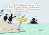 Cartoon: Napoleon sucht (small) by RABE tagged merz,union,kanzler,fritze,koalition,spd,klingbeil,bundesregierung,rabe,ralf,böhme,cartoon,karikatur,pressezeichnung,farbcartoon,tagescartoon,trump,putin,krisen,tv,nachrichten,waschmaschine,frankreich,paris,macron,louvre,diebe,diebstahl,räuber,verbannung,napoleon,insel,schmuck,gold,beute,krone,sankt,helena