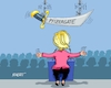 Cartoon: Pfizergate (small) by RABE tagged merz,union,kanzler,fritze,koalition,spd,klingbeil,bundesregierung,rabe,ralf,böhme,cartoon,karikatur,pressezeichnung,farbcartoon,tagescartoon,trump,putin,krisen,tv,nachrichten,eu,kommission,vertrauen,vertrauensfrage,ursula,von,der,leyen,misstrauenfrage,misstrauensvotum,pfizer,pfizergate,corona,impfstoff,damokles,damoklesschwert