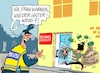 Cartoon: Raubzug (small) by RABE tagged merz,kanzler,koalition,union,spd,klingbeil,cartoon,karikatur,pressezeichnung,farbcartoon,tagescartoon,db,bahn,frühling,frühjahr,frühjahrsputz,ice,zug,blumenkasten,blumenkästen,esc,songcontest,warken,pflege,pflegeversicherung,pflegereform,reform,schulden,beitragszahler,sanierung,mehrbelastung,sanierungskonzept,krankenkasse,pflegekasse,polizei,polizist