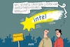 Cartoon: Sternschnuppe (small) by RABE tagged merz,union,kanzler,fritze,koalition,spd,klingbeil,bundesregierung,rabe,ralf,böhme,cartoon,karikatur,pressezeichnung,farbcartoon,tagescartoon,trump,putin,krisen,tv,nachrichten,investoren,ansiedlung,magdeburg,intel,sternschnuppe,chip,chipfabrik,chiphersteller