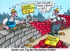 Cartoon: Tag der Deutschen Einheit (small) by RABE tagged bundesregierung,regierungsbildung,union,bundestagswahl,koalition,koalitionsgespräche,koalitionsrunde,merkel,cdu,kanzlerin,spd,gabriel,csu,seehofer,grüne,steuern,steuererhöhung,gauck,bundespräsident,einigung,rabe,ralf,böhme,cartoon,karikatur,pressezeichnun