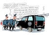 Cartoon: Urlaubsende (small) by RABE tagged merz,kanzler,koalition,union,spd,klingbeil,cartoon,karikatur,pressezeichnung,farbcartoon,tagescartoon,db,bahn,frühling,frühjahr,frühjahrsputz,ice,zug,blumenkasten,blumenkästen,esc,songcontest,urlaub,sommerpause,umfrage,umfragewerte,umfragetief,leiter,pkw,polizei