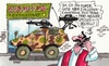 Cartoon: Waffenlieferung (small) by RABE tagged kurden,kurdistan,irak,usa,deutschland,von,der,leyen,unterstüzung,militärgüter,zelte,decken,logistik,waffen,waffenlieferung,panzer,panzerfahrzeuge,isis,is,jesiden,rabe,ralf,böhme,cartoon,karikatur,pressezeichnung,farbcartoon,tagescartoon,militärfahrzeug,pa