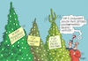 Cartoon: Weihnachtsbaum II (small) by RABE tagged weihnachten,weihnachtsbäume,kanzleramt,parteizentrale,cdu,reichstagsgebäude,parteispitzenrabe,ralf,böhme,cartoon,karikatur,pressezeichnung,farbcartoon,tagescartoon,akk,krampkarrenbauer,spahn,merz