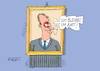 Cartoon: Zerfasert (small) by RABE tagged merz,kanzler,koalition,union,spd,klingbeil,cartoon,karikatur,pressezeichnung,farbcartoon,tagescartoon,db,bahn,frühling,frühjahr,frühjahrsputz,ice,zug,blumenkasten,blumenkästen,esc,songcontest,wahlniederlage,wahldebakel,rücktritt,abstrafung,wählerwille,banksy,künstler,bilderrahmen,schredder,reißwolf,landtagswahl,mecklenburg,vorpommern,landtag,senatswahl,berlin