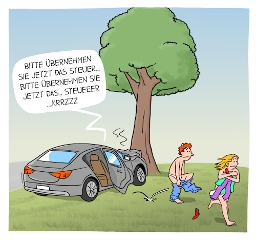 Cartoon: Hochautomatisiertes Fahren (medium) by Cloud Science tagged autonomes,fahren,autonom,selbstfahrendes,auto,level,stufen,hochautomatisert,automatisiertes,mobilität,verkehr,zukunft,innovation,automobilhersteller,fahrzeug,fahrsicherheit,gefahr,unfall,sicherheit,digitalisierung,tech,technologie,technik,autonomes,fahren,autonom,selbstfahrendes,auto,level,stufen,hochautomatisert,automatisiertes,mobilität,verkehr,zukunft,innovation,automobilhersteller,fahrzeug,fahrsicherheit,gefahr,unfall,sicherheit,digitalisierung,tech,technologie,technik