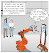 Cartoon: Maschinenbewusstsein (small) by Cloud Science tagged roboter,maschinen,bewusstsein,maschinenbewusstsein,sensoren,sensorik,sinne,ki,künstliche,intelligenz,wahrnehmung,industrie40,technologie,robotik,iiot