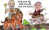 Cartoon: Modi Dasara gift. (small) by anupama tagged modi,gift