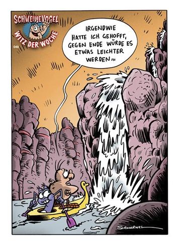 Cartoon: Schweinevogel Witz der Woche 048 (medium) by Schweinevogel tagged schweinevogel,funny,witz,cartoon,schwarwel,iron,doof