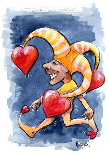 Cartoon: LOVE (medium) by pencil tagged love