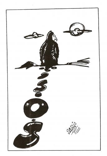 Cartoon: Pinguino Empetrolado (medium) by DANIEL EDUARDO VARELA tagged completo