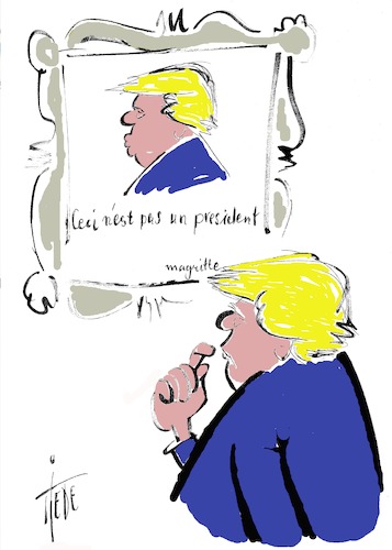 Magritte und Trump