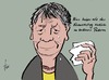 Cartoon: Barbara Hendricks (small) by tiede tagged barbara,hendricks,umweltministerin,spd,klimavertrag,paris,tiede,cartoon,karikatur