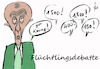 Cartoon: Christliche Demokraten (small) by tiede tagged migration,lesbos,moria,flüchtlinge,merz,tiede,cartoon,karikatur