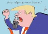 Cartoon: mentale Instabilität (small) by tiede tagged trump,mentally,instable,waffengesetz,dayton,el,paso,tiede,cartoon,karikatur