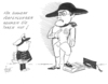 Cartoon: Zweierlei Maß (small) by tiede tagged guttenberg,doktortitel,aberkennung,dienstaufgaben,verteidigungsminister,konflikt