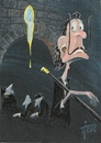 Cartoon: Salvador Dali (small) by tiede tagged dali salvador surrealismus cartoon tiedemann gala freud amanda lear maler bildhauer tiede