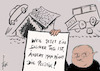 Cartoon: Standhaft (small) by tiede tagged laschet,nrw,flut,klimakatastrophe,tiede,cartoon,karikatur